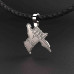 Silver pendant dagger by Deordyi