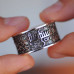Silver ring Shursha LOGO OPG