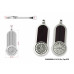 Silver pendant Epaulette - ebony tab